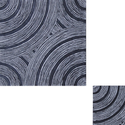 17" X 17" X 2" Gray, Lined Square - Wall Decor