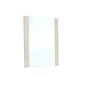 41" Beige Wood Framed Mounted Dresser Mirror