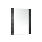 41" Beige Wood Framed Mounted Dresser Mirror