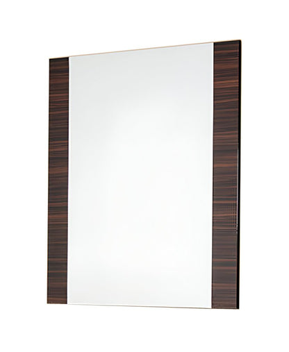 45" Ebony Wood Framed Accent Mirror