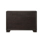 57" Espresso Wood Nine Drawer Double Dresser