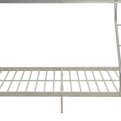 78" X 56" X 67" Twin Over Full Black Bunk Bed