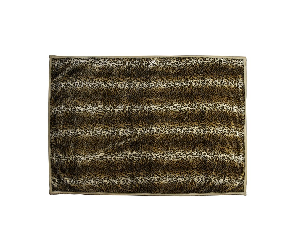 70" X 50" Ivory Faux Fur Plush Throw Blanket