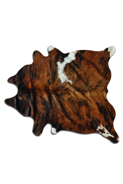 72" X 84" Dark Brindle Cowhide - Rug