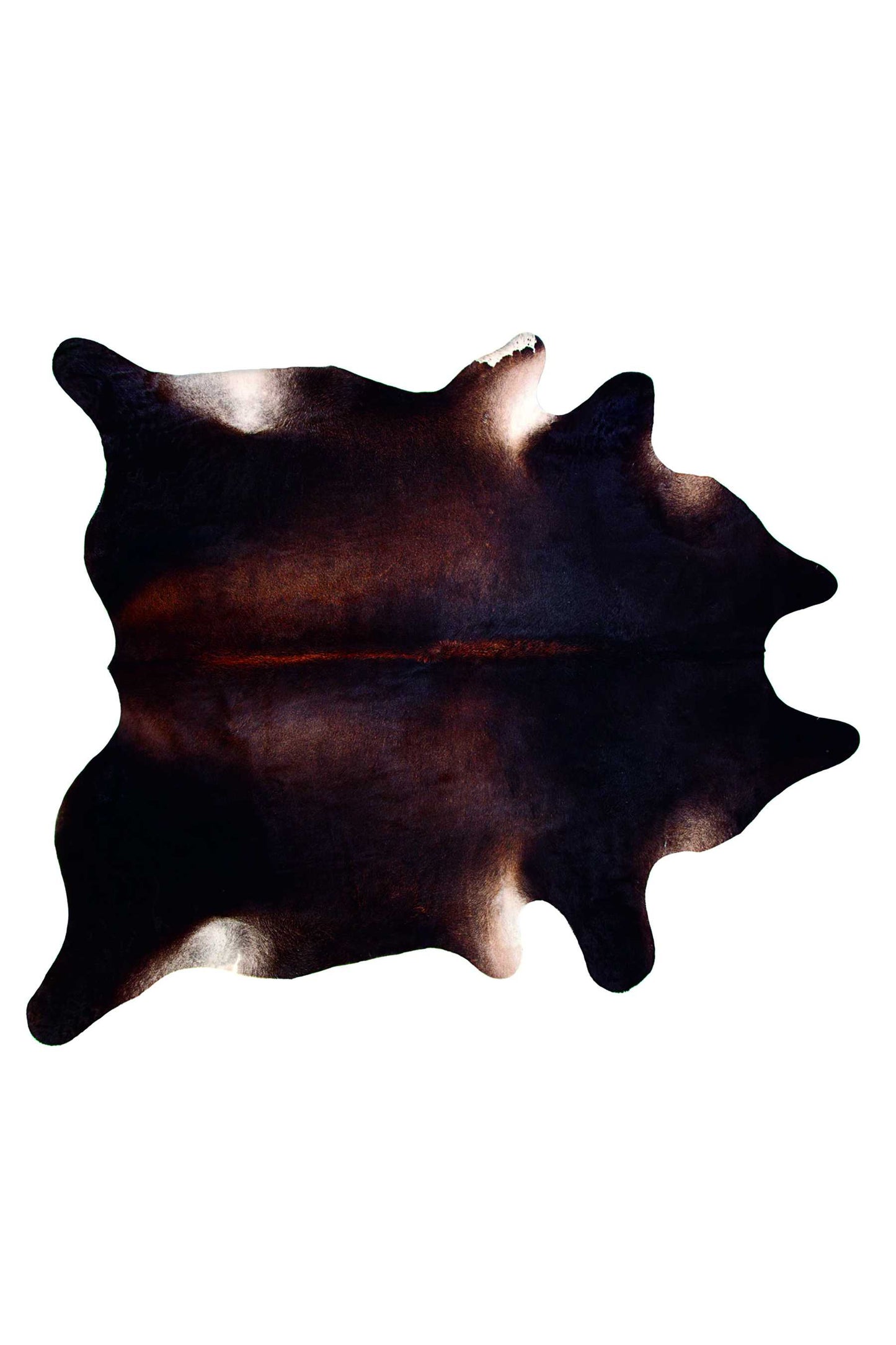 72" X 84" Dark Brindle Cowhide - Rug