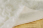 3' X 5' Off White Faux Fur Shag Area Rug