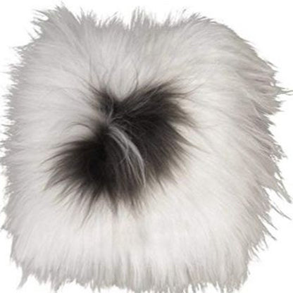 15" X 15" Gray Synthetic Solid Color Pad