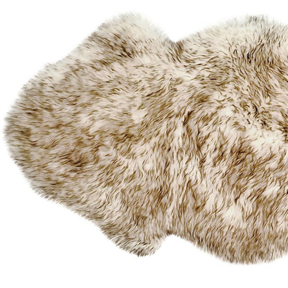 Gradient Chocolate Animal Print Area Rug