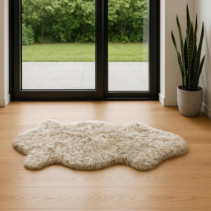 Gradient Chocolate Animal Print Area Rug