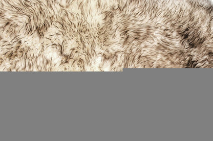 Gradient Chocolate Animal Print Area Rug