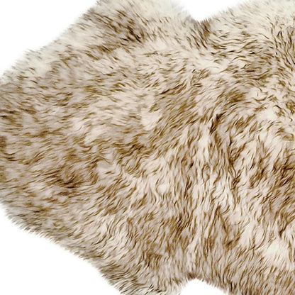 Gradient Chocolate Animal Print Area Rug