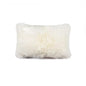 12" X 20" Natural Sheepskin Throw Pillow