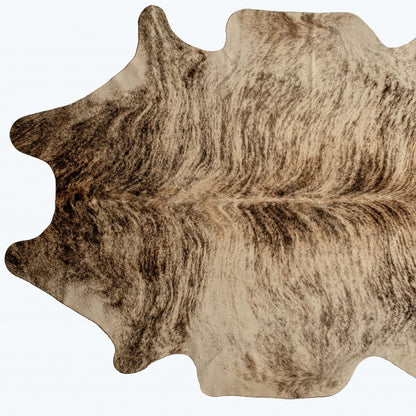 72" X 84" Dark Brindle Cowhide - Rug