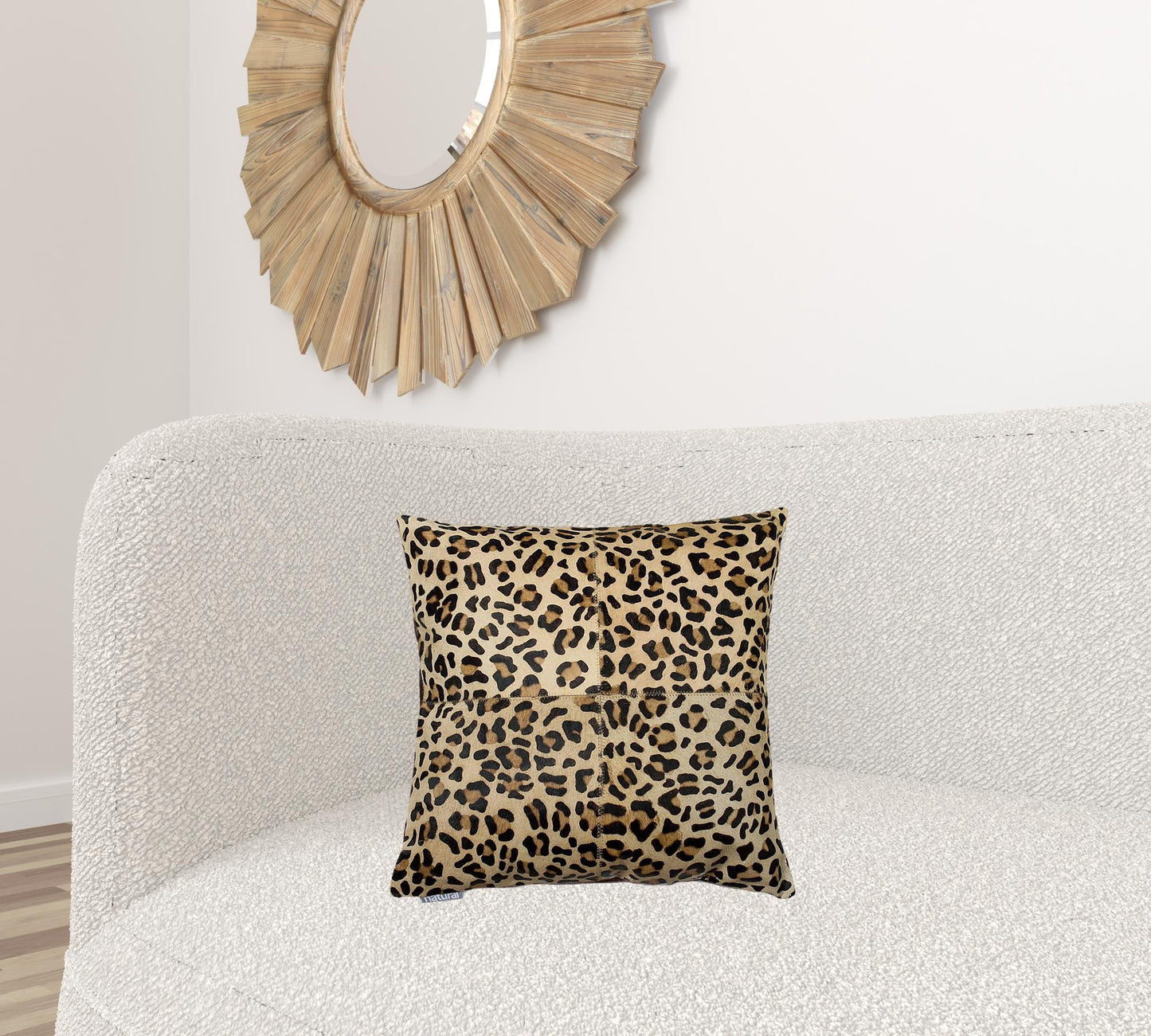 18" X 18" X 5" Leopard Quattro  Pillow