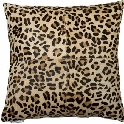 18" X 18" X 5" Leopard Quattro  Pillow