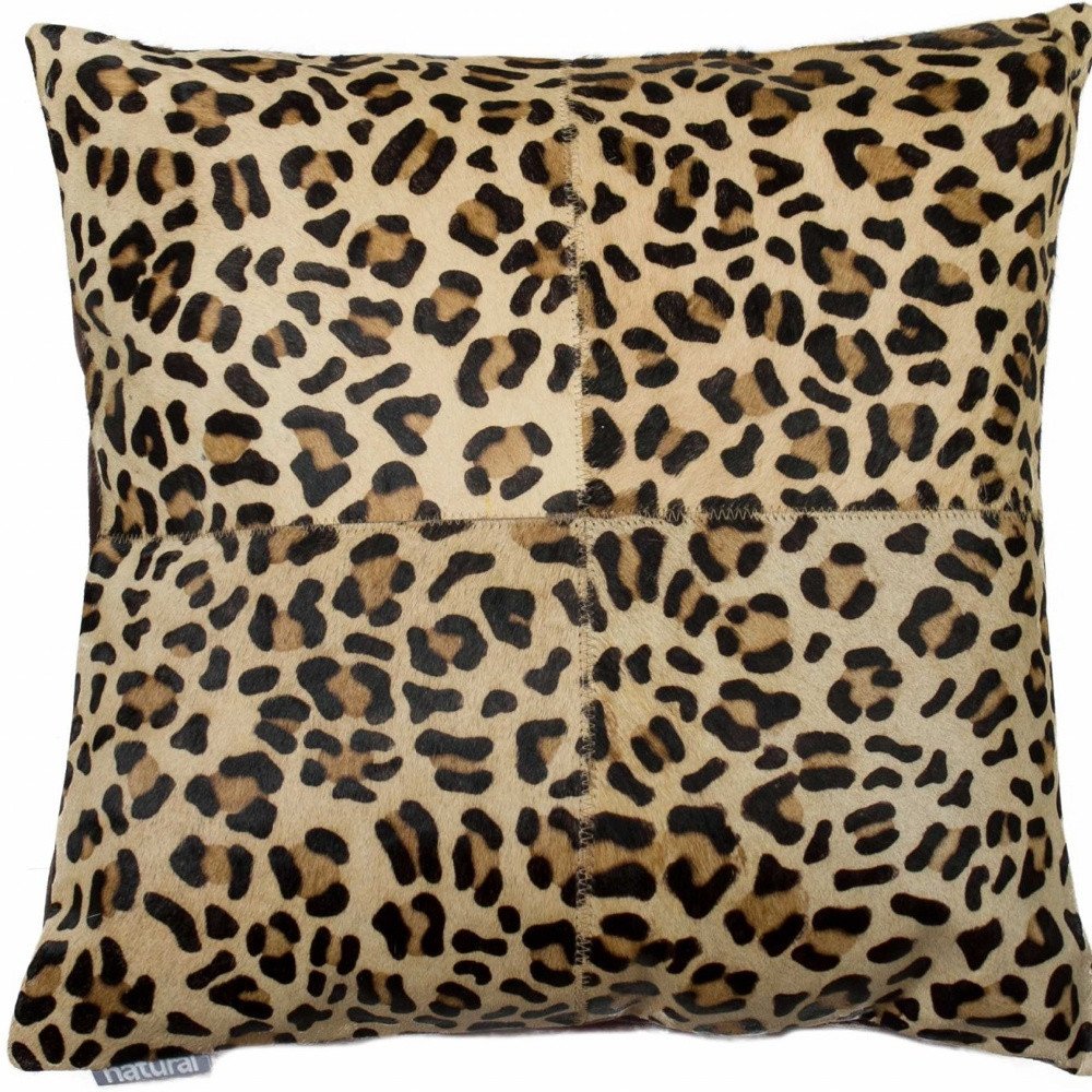 18" X 18" X 5" Leopard Quattro  Pillow