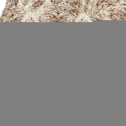 Gradient Chocolate Animal Print Area Rug