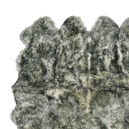 Black Animal Print Area Rug