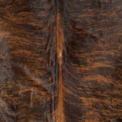 72" X 84" Dark Brindle Cowhide - Rug