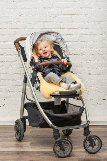 2' X 3' Cream Genuine Sheepskin Animal Print Shag Area Rug