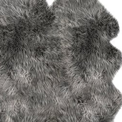 4' X 6' Pink Genuine Sheepskin Shag Area Rug