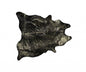 5' X 7' Black And Gold Cowhide Cowhide Print Area Rug