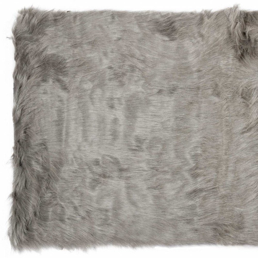 5' X 8' Black Shag Area Rug