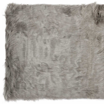 5' X 8' Black Shag Area Rug