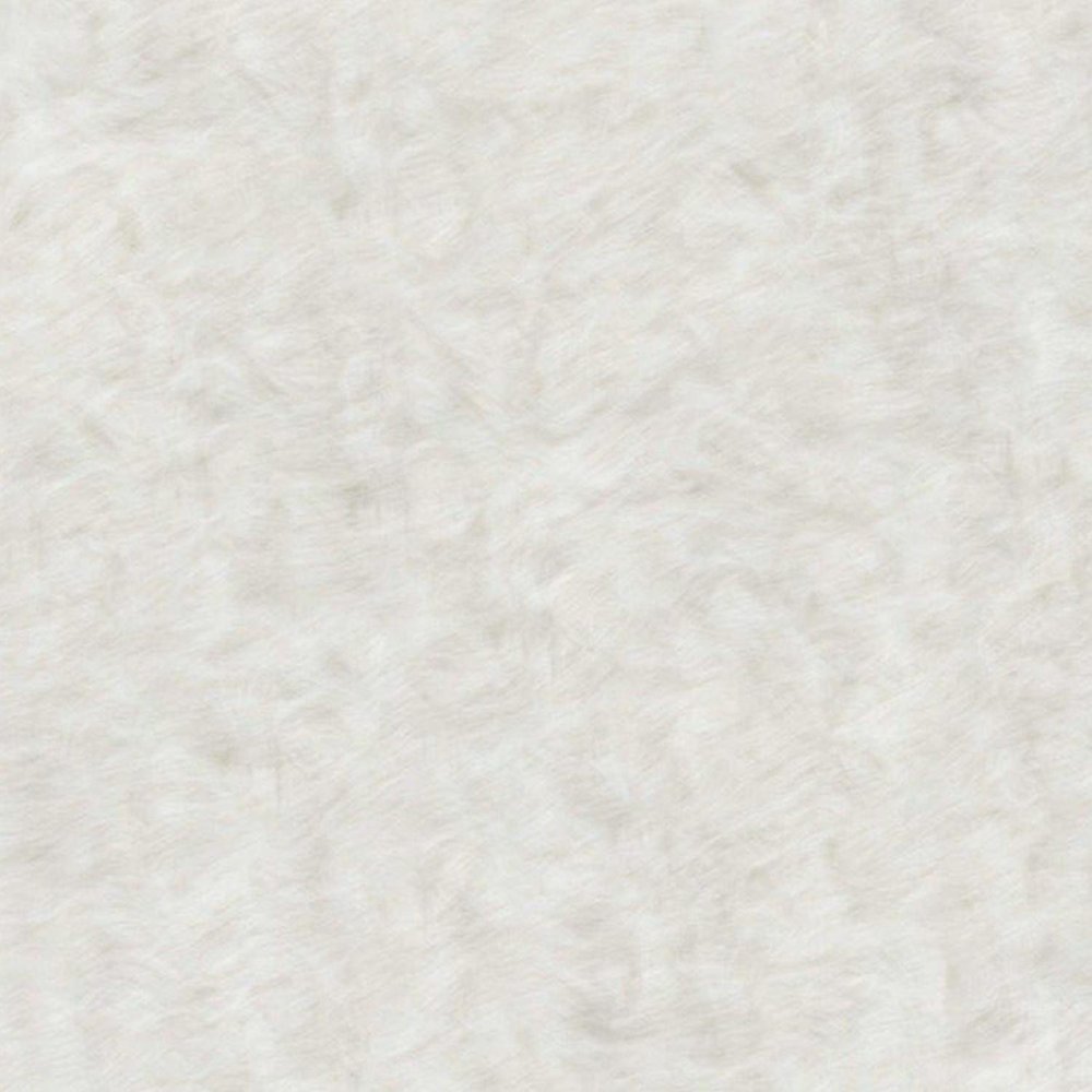 5' X 6' Off White Animal Print Shag Area Rug
