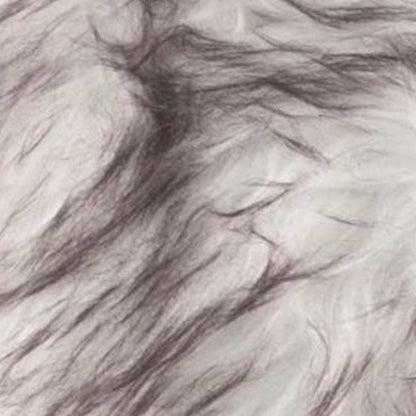 Set of Two 18" Brown And Off White Throw Pillows