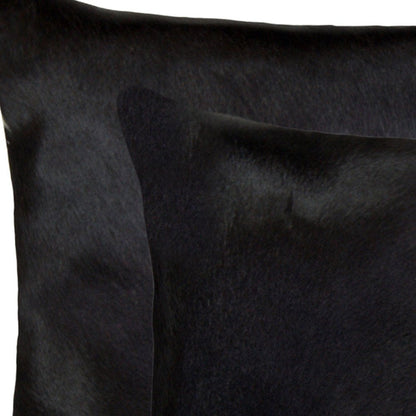 18" X 18" X 5" Black And White  Pillow 2 Pack