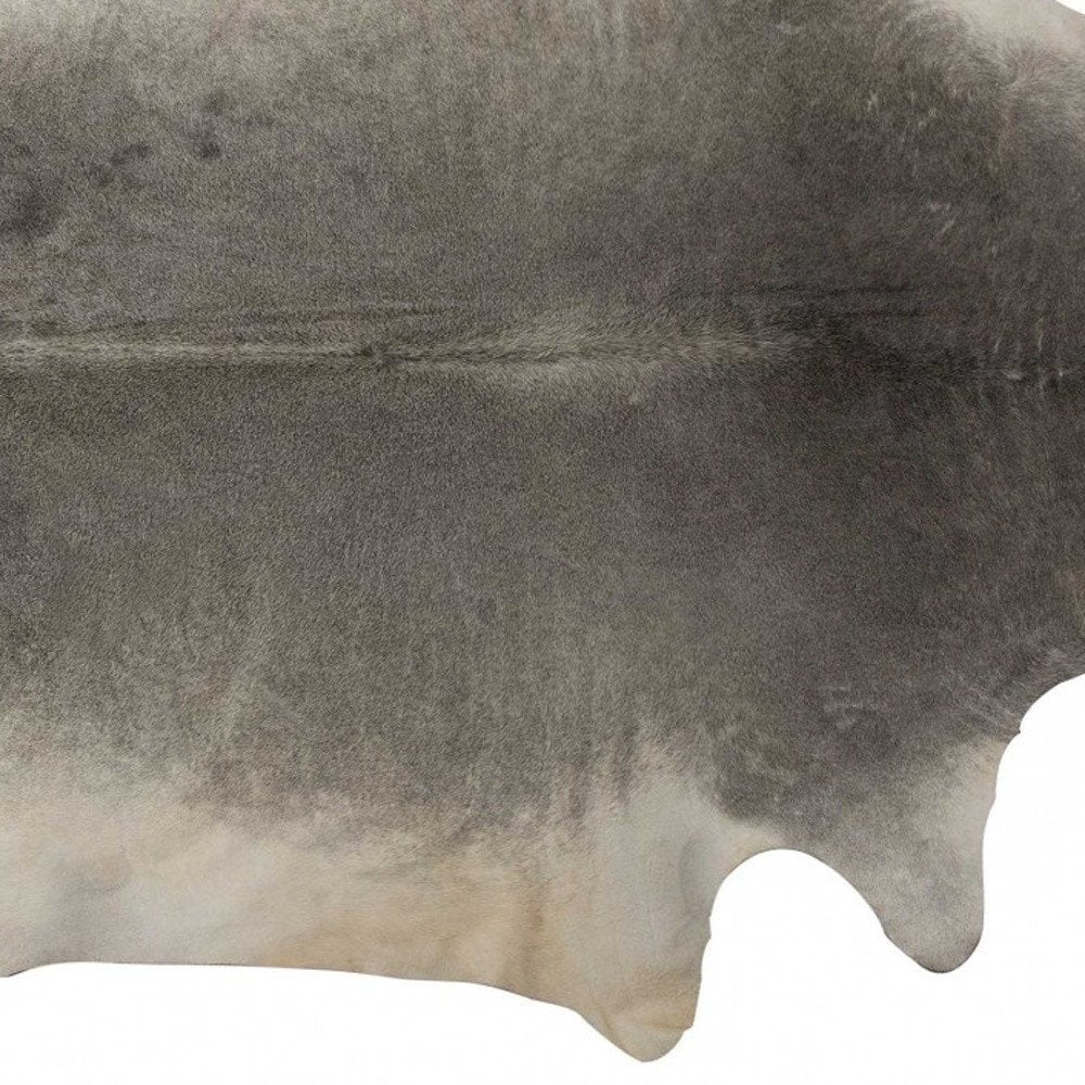5' X 7' Brown Cowhide Cowhide Print Area Rug