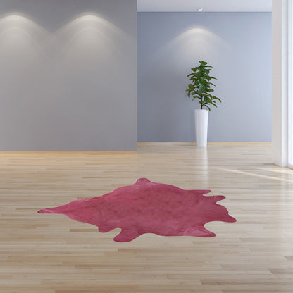 60" x 84" Chocolate Cowhide Area Rug