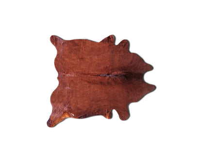 60" x 84" Chocolate Cowhide Area Rug