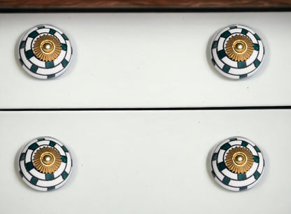 1.5" X 1.5" X 1.5" Pink Silver Asnd Red Knobs 12 Pack