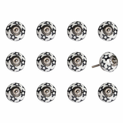 1.5" X 1.5" X 1.5" Pink Silver Asnd Red Knobs 12 Pack