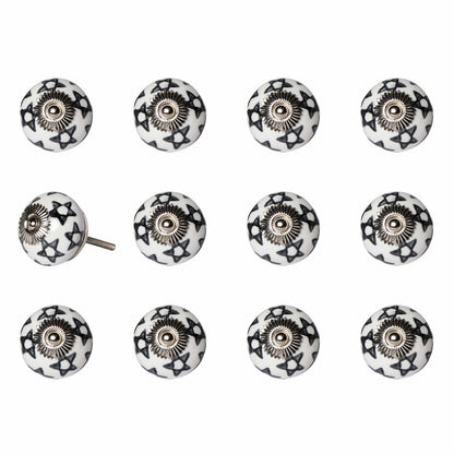 1.5" X 1.5" X 1.5" Pink Silver Asnd Red Knobs 12 Pack