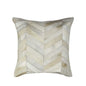 Set of Two Natural Cowhide Throw Pillow