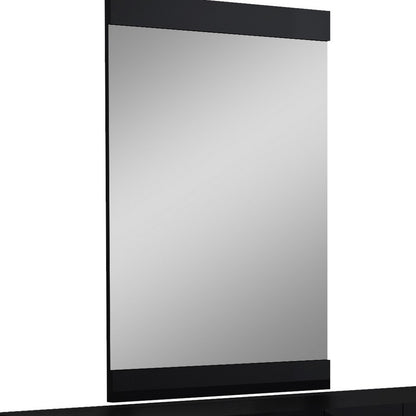 30" Superb Black High Gloss Dresser