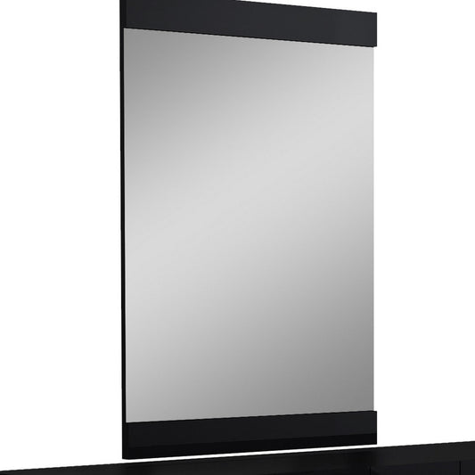 30" Superb Black High Gloss Dresser