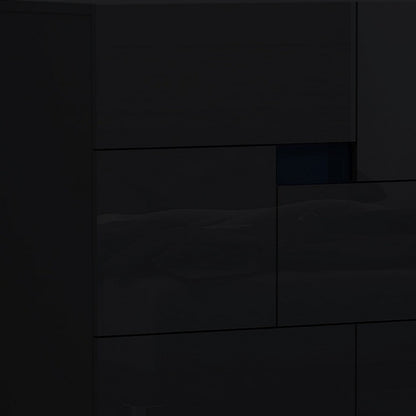 44" Superb Black High Gloss Chest