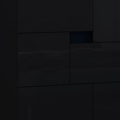 44" Superb Black High Gloss Chest