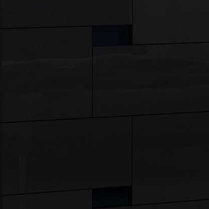 44" Superb Black High Gloss Chest