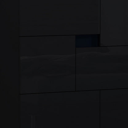 44" Superb Black High Gloss Chest