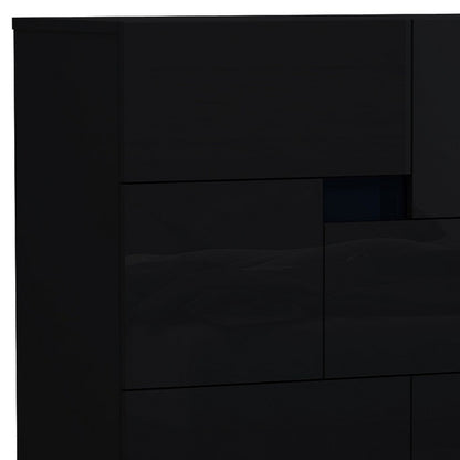 44" Superb Black High Gloss Chest