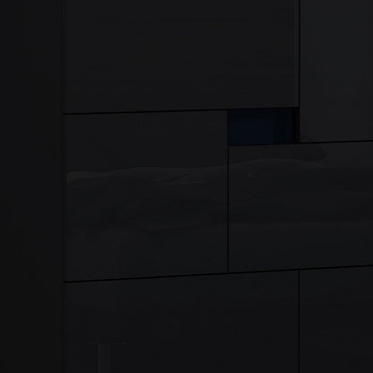 44" Superb Black High Gloss Chest