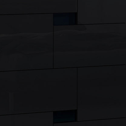 44" Superb Black High Gloss Chest