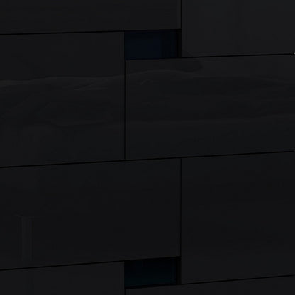 44" Superb Black High Gloss Chest