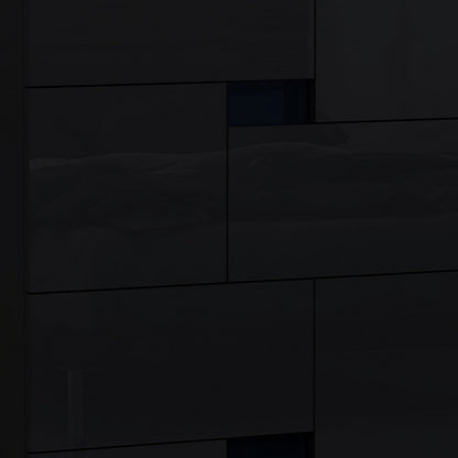 44" Superb Black High Gloss Chest