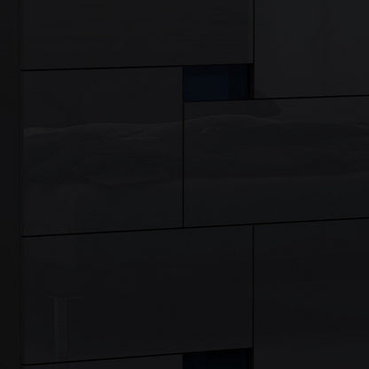 44" Superb Black High Gloss Chest